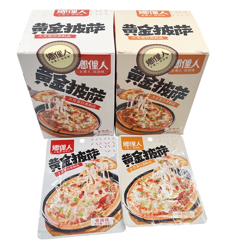 Pizza Ăn Liền Gia Vị Tiêu Đen Siêu Ngon - Gói 28gr