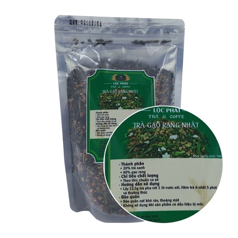 Trà gạo rang Lộc Phát