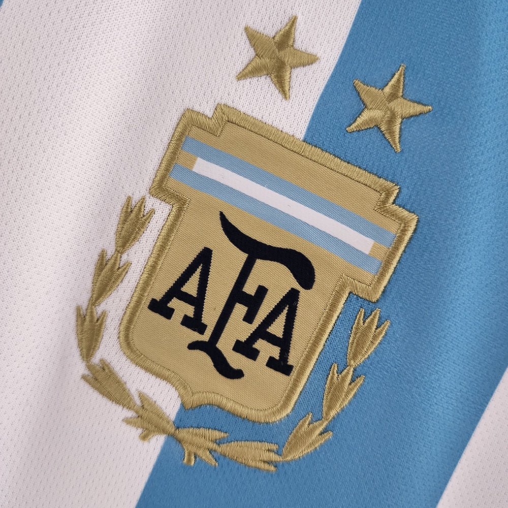 Áo Bóng Đá Đội Tuyển Argentina Sân Nhà Size S-2XL 2022-23