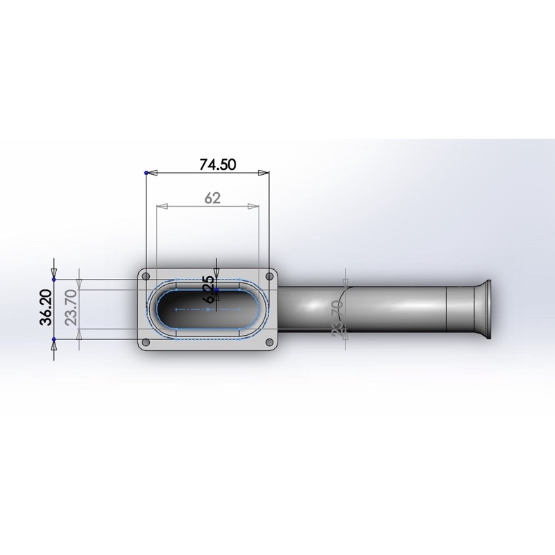 Ống thông hơi Marshall Tufton in3d