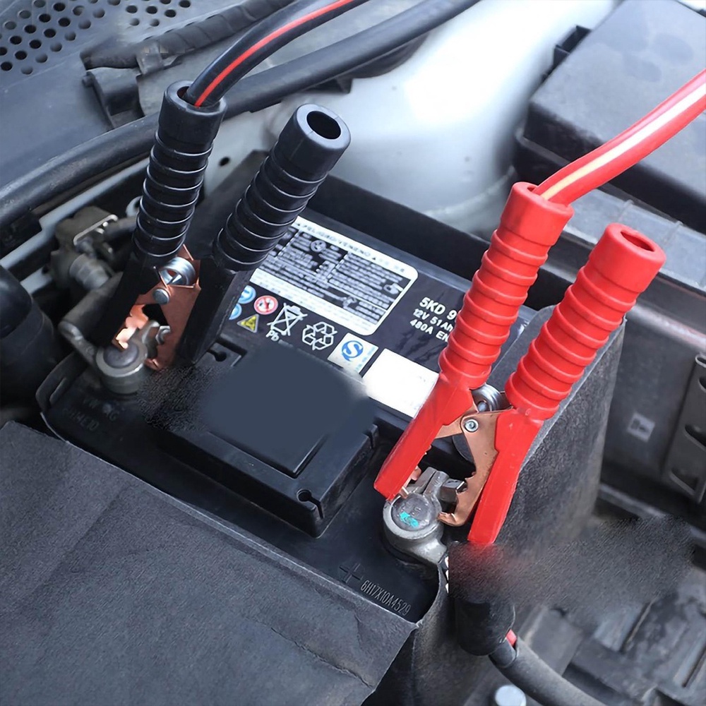 Dây Câu Bình Acquy - Dây Câu Bình Acquy Ô Tô Lõi Đồng Siêu To 1000A Kích Điện Acquy Cứu Hộ Ô Tô