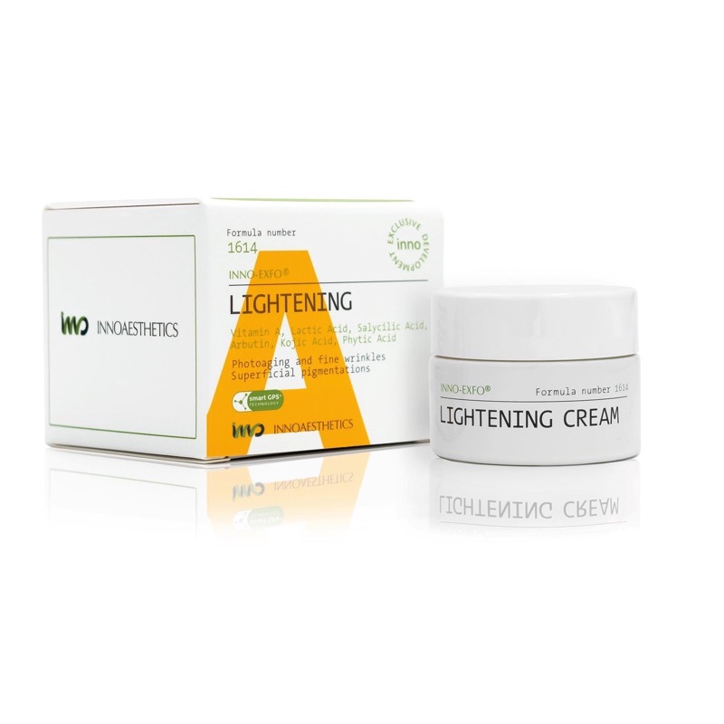 Kem peel hoạt chất vitamin A 5% tái tạo da, đồng đều màu da Lightening A 15gr