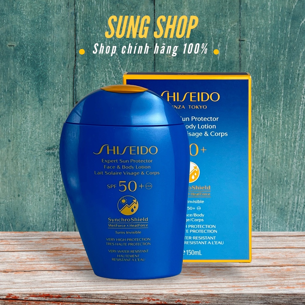 Kem chống nắng Shiseido Global Sun Care chống nước SPF50 150ml