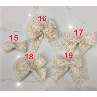 Kẹp nơ tiểu thư handmade