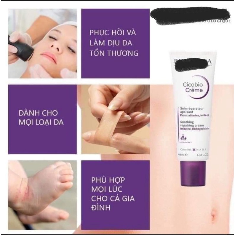 Kem dưỡng ẩm,phục hồi và làm dịu da bị kích ứng bio cicabio creme | BigBuy360 - bigbuy360.vn