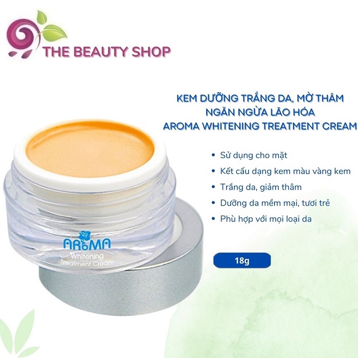 Kem Trắng Da Nhanh Toàn Diện AROMA E309 18g