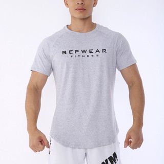 Áo Tập Gym Nam Cộc Tay Repwear Chất Liệu Cotton Cao Cấp Thoáng Mát Thấm Hút Mồ Hôi