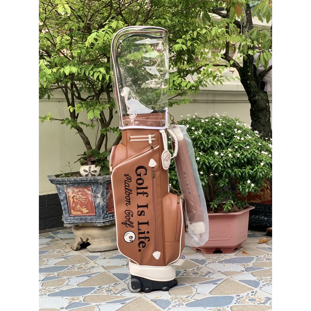 TÚI GẬY GOLF MALBON BÁNH XE MẪU MỚI