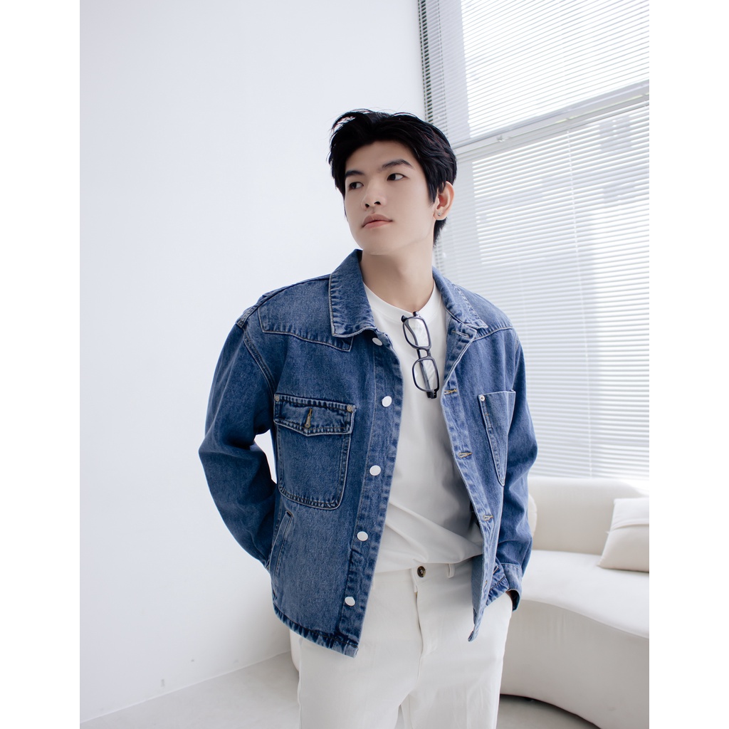 Áo khoác jean nam - Jeans