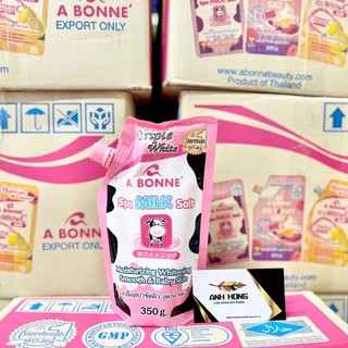 Sỉ 10 Gói - Muối Tắm Sữa Bò Tẩy Tế Bào Chết A Bonne Spa Milk Salt 350g