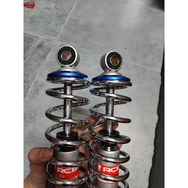 Phuộc RCB lò xo Inox lắp Airblade Nouvo LX Nouvo6 NVX Nouvo SX Impulse Shark PCX.....