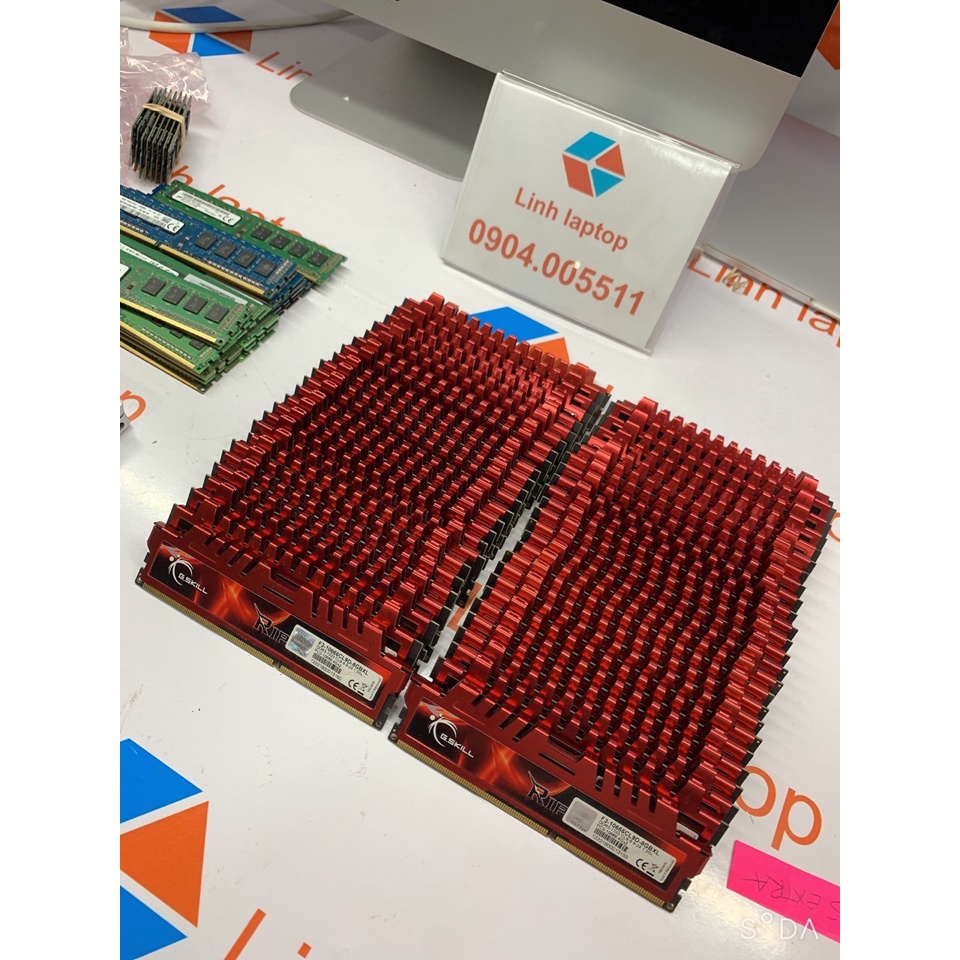 Ram Gskill Ripjaws - 4GB/ DDR3/ 1333 Mhz tản nhiệt nhôm | BigBuy360 - bigbuy360.vn