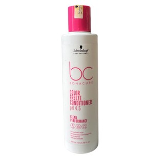 Dầu xả chăm sóc và giữ màu tóc nhuộm BC Color Freeze Conditioner Schwarzkopf 200ml