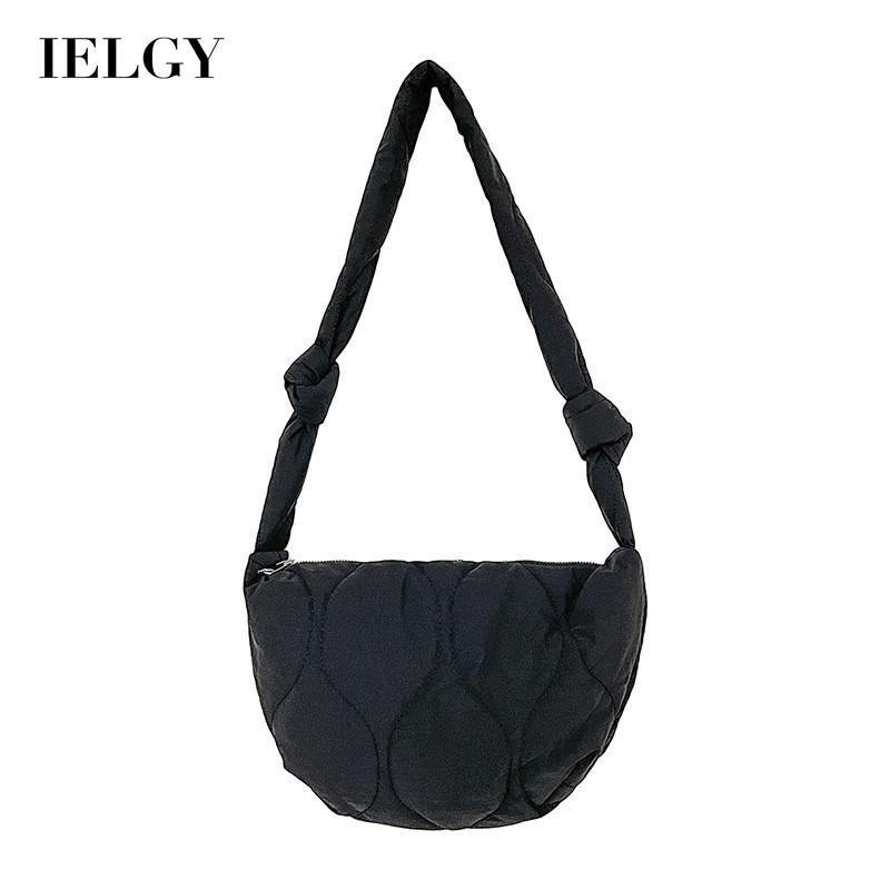 Túi xách/ đeo một bên vai IELGY chất liệu nylon phong cách retro thời trang dành cho nữ
