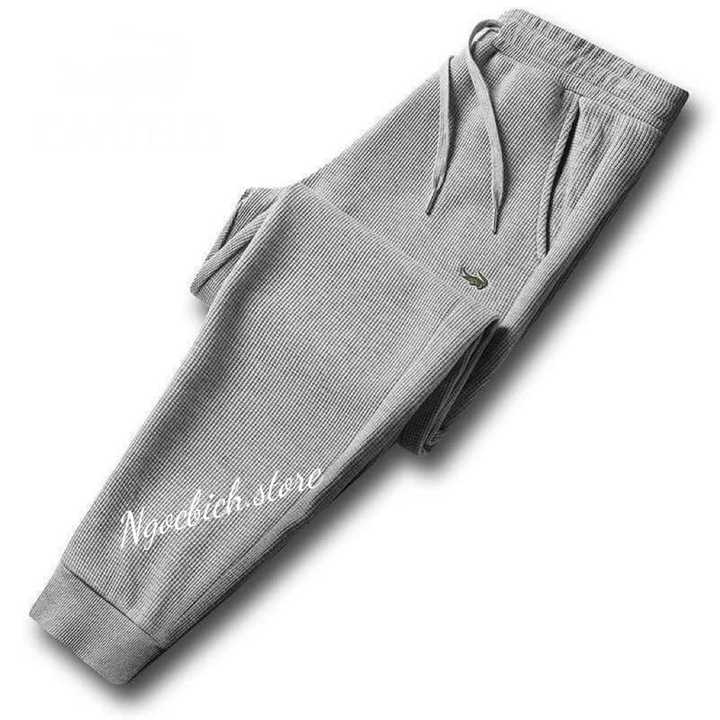 QUẦN JOGGER  THỂ THAO NAM VẢI TỔ ONG DÀY DẶN