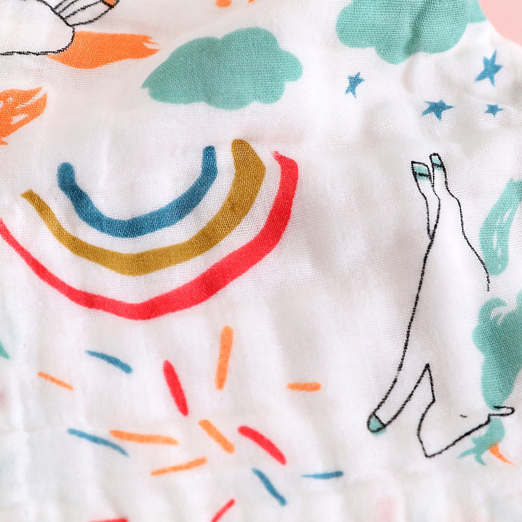 Khăn yếm tam giác cho bé yếm xô hoa hàng Việt Nam xuất Nhật loại đẹp mềm mịn cao cấp có cúc bấm Homedy kids