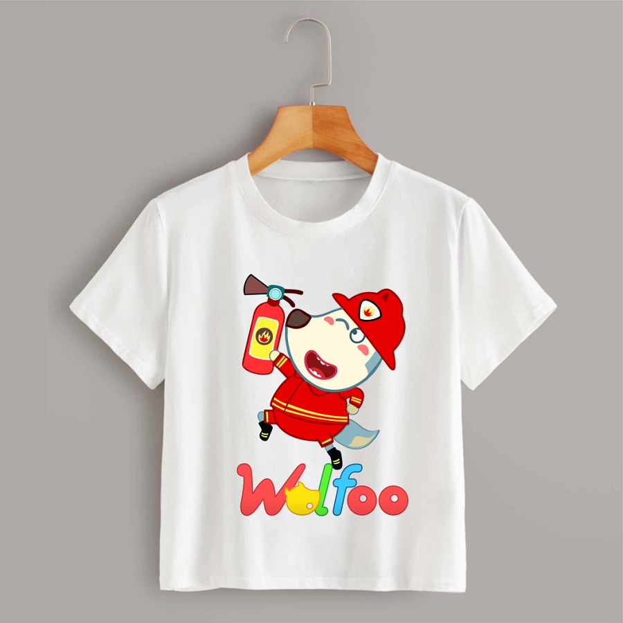 Áo thun trẻ em 💖Áo cotton mát mịn họa tiết Hoạt Hình dễ thương cho bé trai và bé gái - SSSHOP