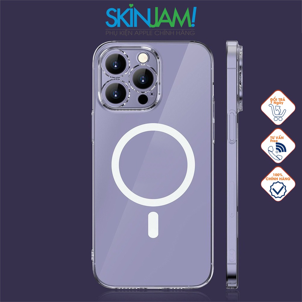 Memumi Case 14 Có Hỗ Trợ Sạc Không Dây, Bảo Vệ Camera, Chống Ố Bất Tử Cho iP14/14Pro/14Plus/14Promax Hàng Chính Hãng