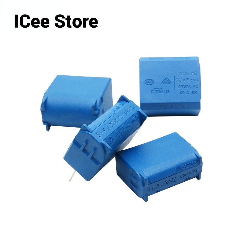 Tụ Điện MKP-X2 0.1UF-10UF MKP 275V 400V 1200V 0.2UF / 0.33UF / 0.4UF / 0.5UF