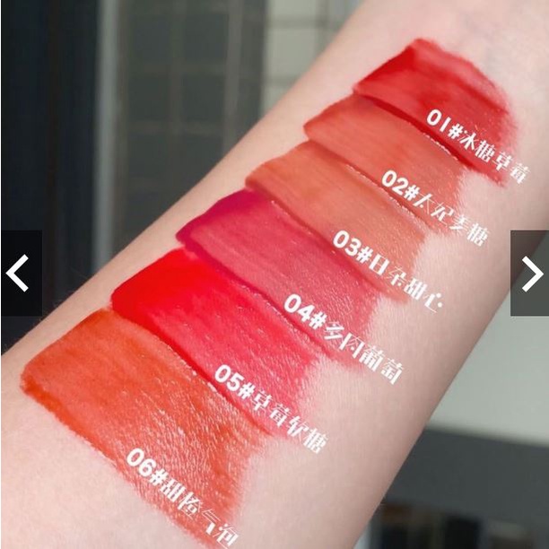 Mới 100% nguyên seal son kem bóng có màu HERORANGE Little Evil 03 06