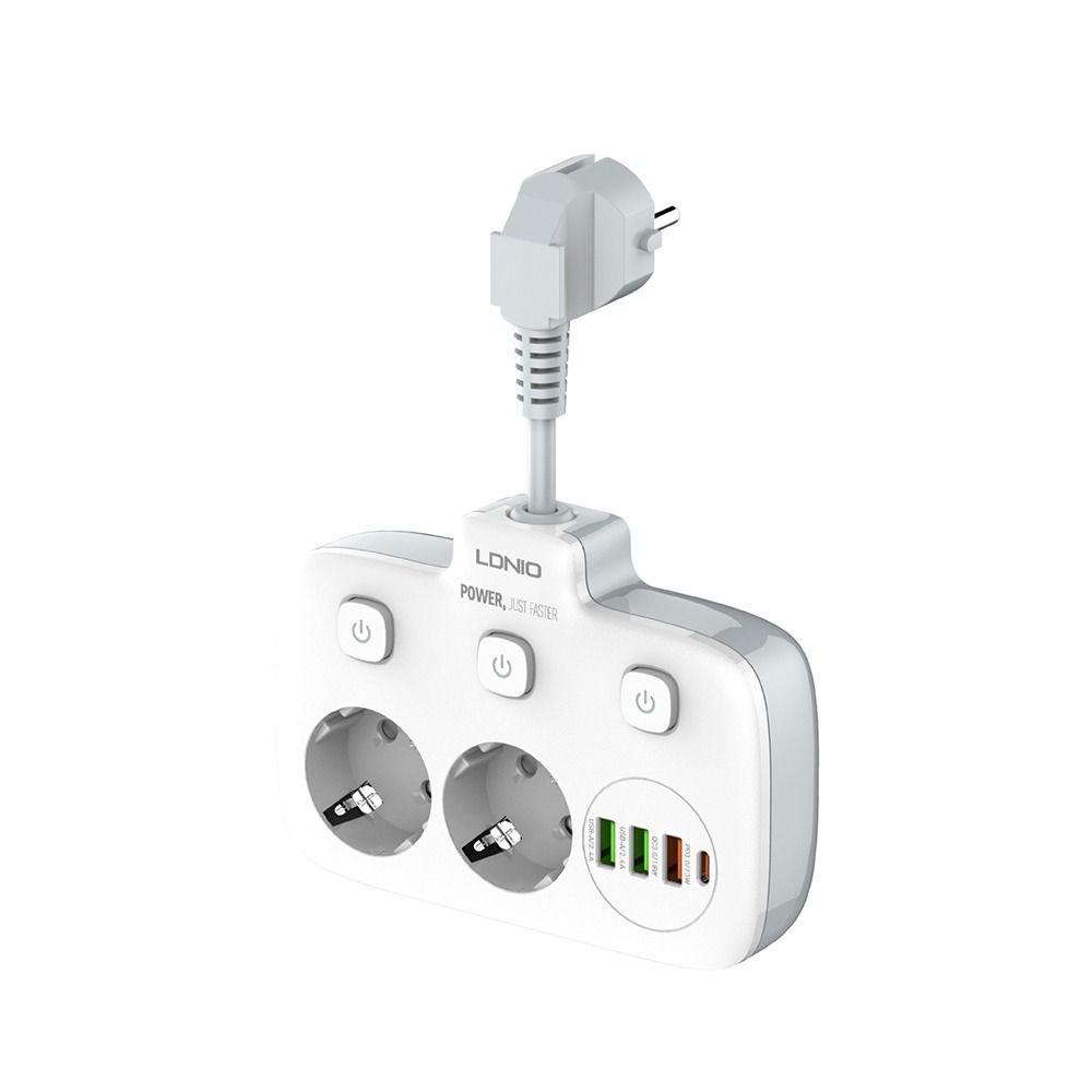 FOREVER Ổ Cắm Điện Du Lịch 4 Cổng USB