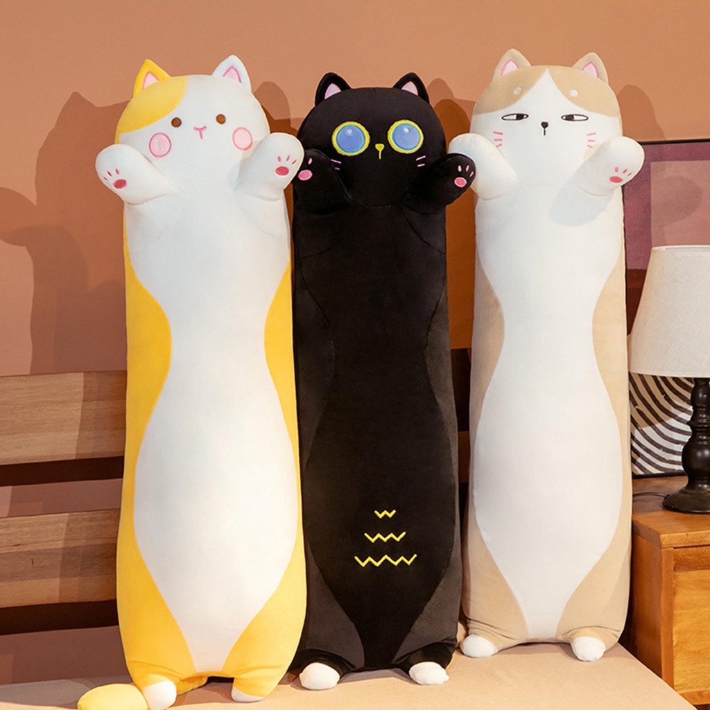 Mèo Nhồi Bông Dễ Thương 110cm H0Q3