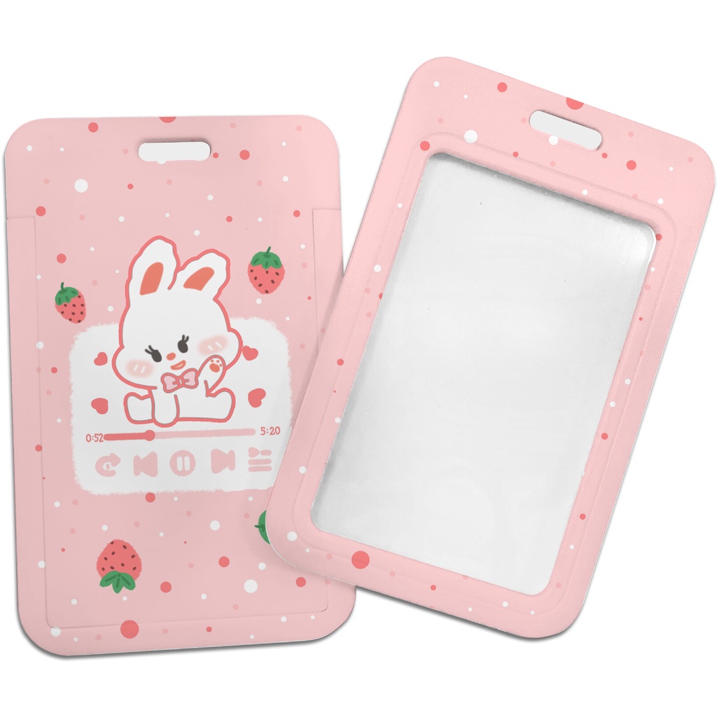 Cartoon Lucky Rabbit Daily Student Card Holder