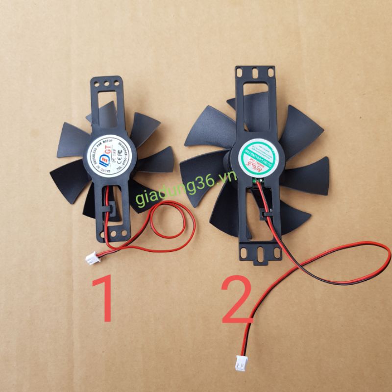 Quạt bếp từ, bếp hồng ngoại, quạt DC 18v