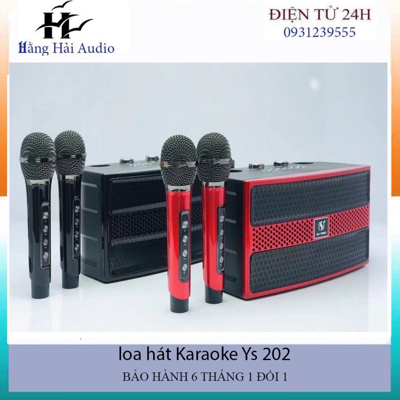 Loa Bluetooth hát karaoke Ys 202