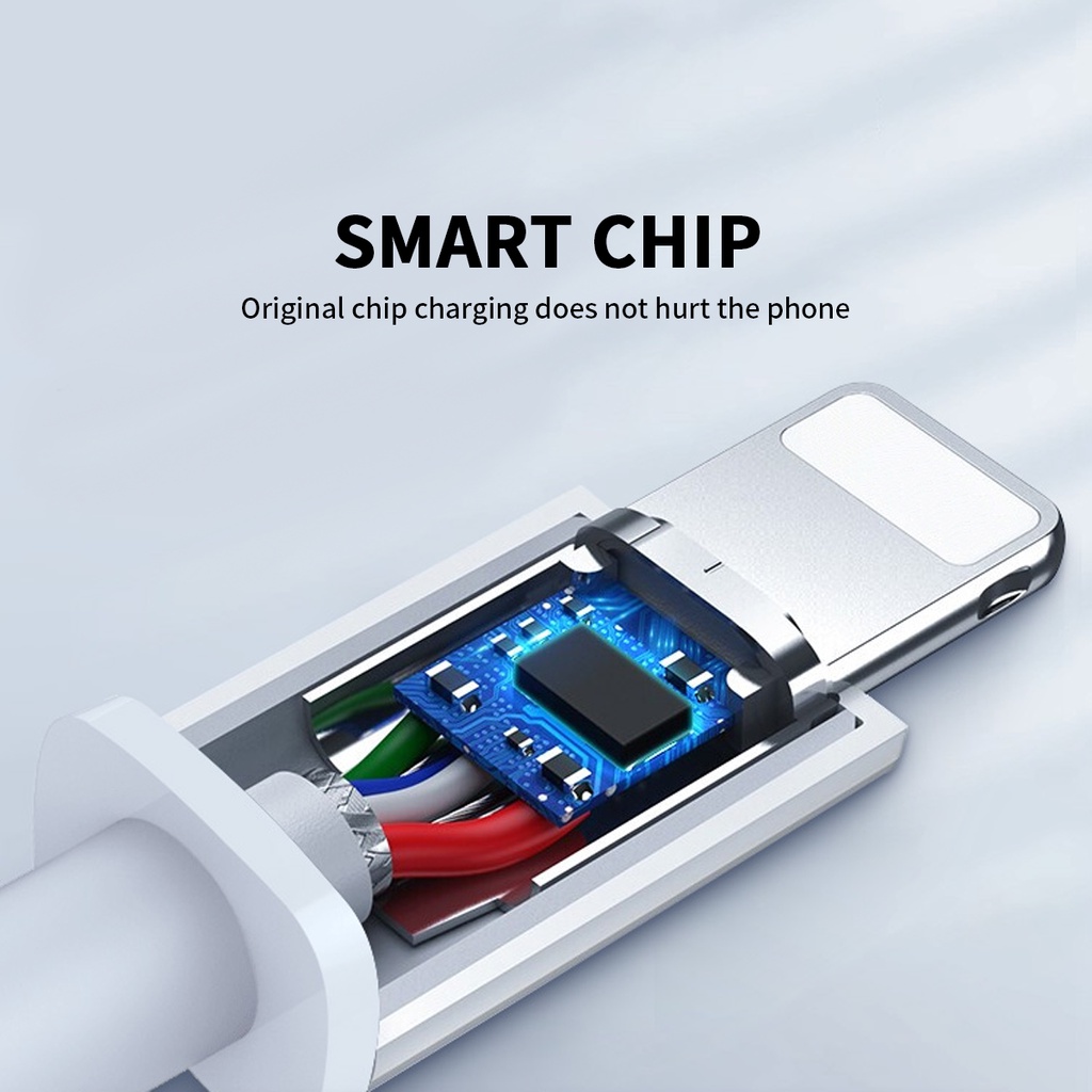 Dây cáp sạc nhanh FONKEN 2m PD 20W USB C thích hợp cho điện thoại Iphone 14 13 12 Pro Max