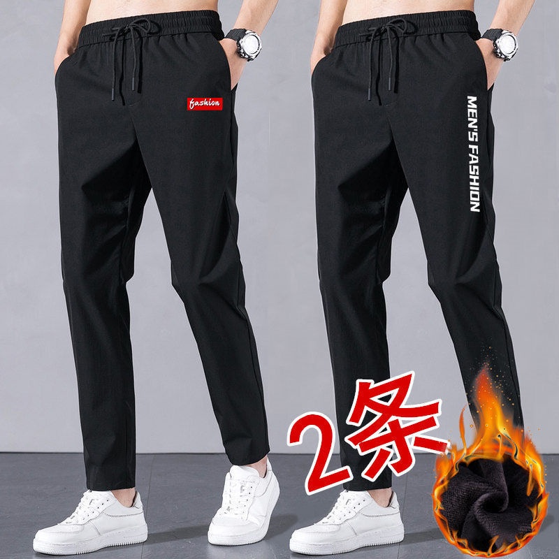 Quần Yếm Jean Mỏng Dáng Ôm Ống Suông Cỡ Lớn Thời Trang Mùa Thu Cho Nam
