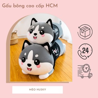 Gấu Bông Mèo Husky Cao Cấp Dễ Thương Khổng Lồ