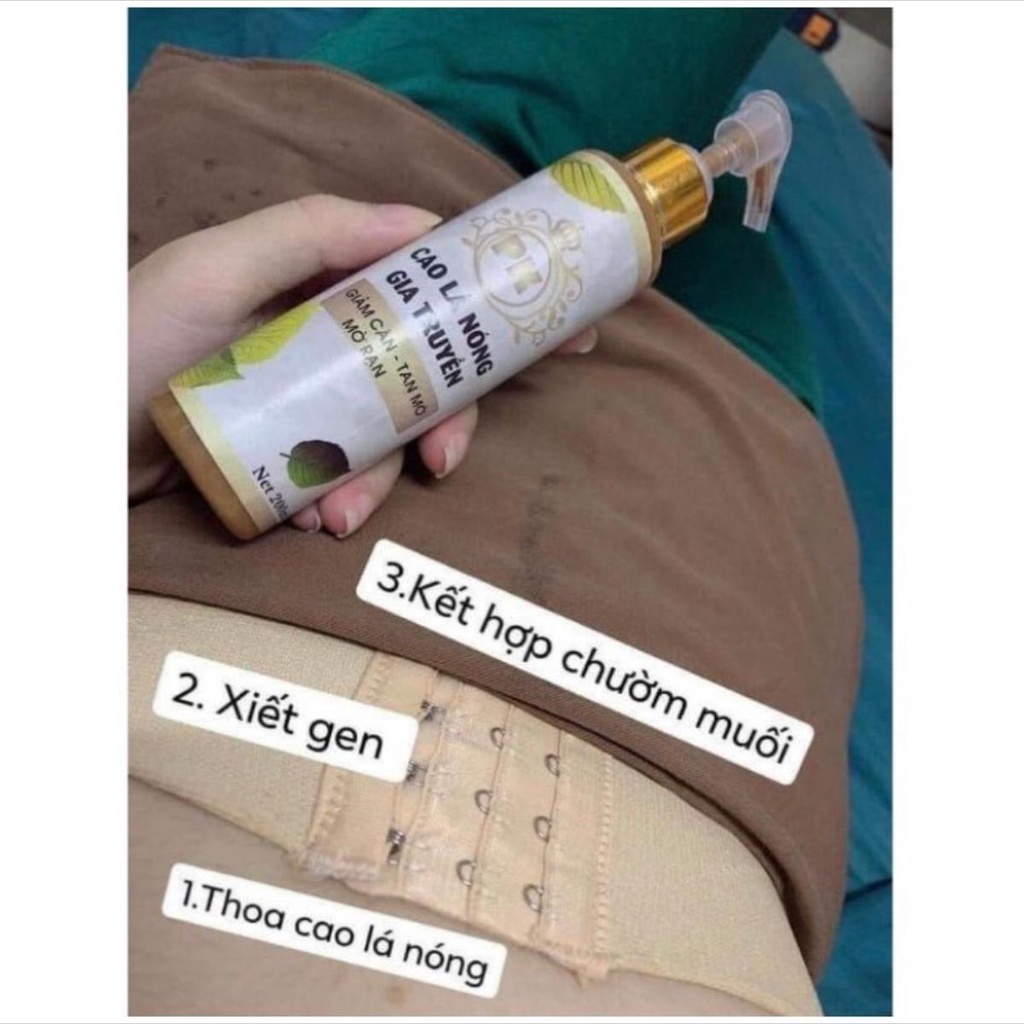 Cao gừng tan mỡ ,  Kem tan mỡ bụng, , Cao lá nóng gia truyền tan mỡ bụng