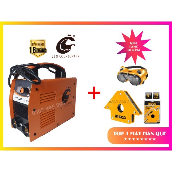 .MÁY HÀN liCONL ARC 200 MINI-MÁY HÀN QUE ĐIỆN SIÊU KHỎE CHÍNH HÃNG .