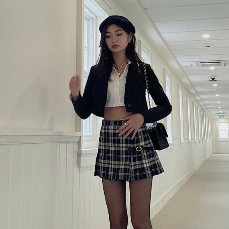 2hand chân váy tennis, váy xoè kiểu dễ thương