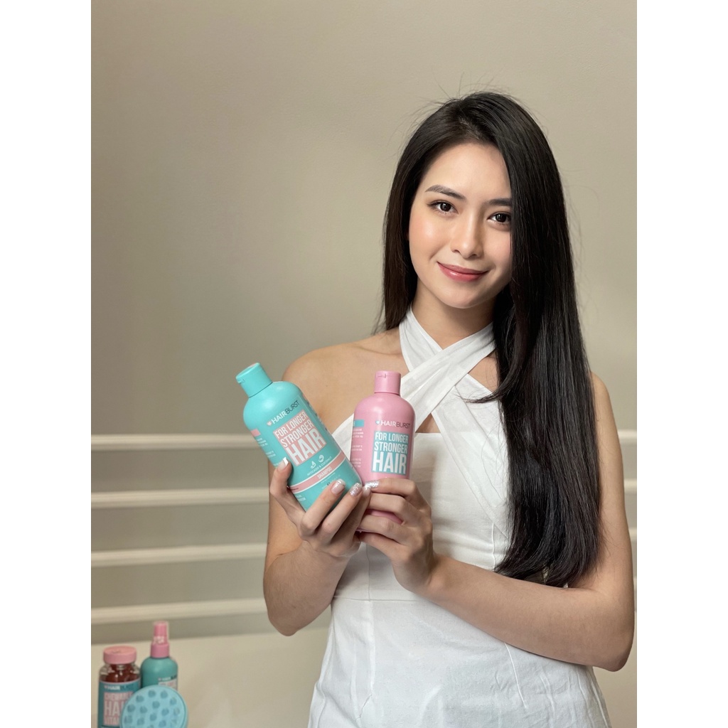 Set Gội & Xả HAIRBURST Kích Thích Tóc Mọc Dài Hơn Chắc Khỏe Hơn dung tích 350ml/chai x2 chai [ha anh shop]