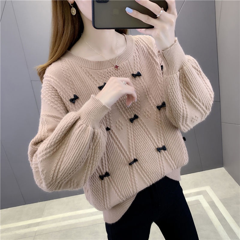 Áo Sweater Dáng Ngắn Lưng Cao Thời Trang Thu Đông 2022 Cho Nữ