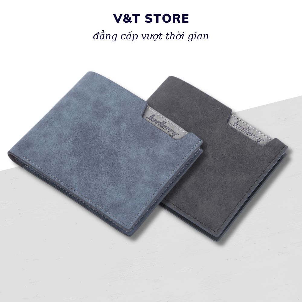 Ví Da Nam BAELLERY Cực Chất, Bóp Nam Da Lộn Cầm Tay Thời Trang Hàn Quốc Hot Trend M5