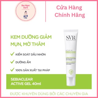 Gel Dưỡng Giảm Mụn SVR Sebiaclear Active 40ml