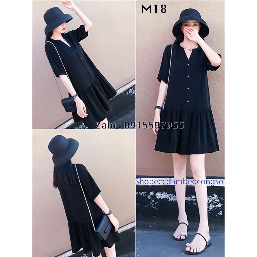 Đầm bigsize. Đầm suông. Mã BG01. Inbox để được shop tư vấn size 0944885500