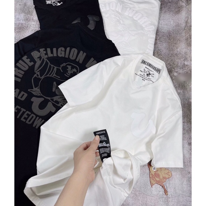 Áo phông nam MIGHTY cổ tròn cotton cao cấp AXK195