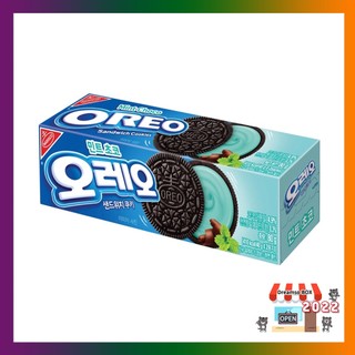 Bánh quy tráng miệng / bánh quy tráng miệng oreo mint choco 80g hàn quốc