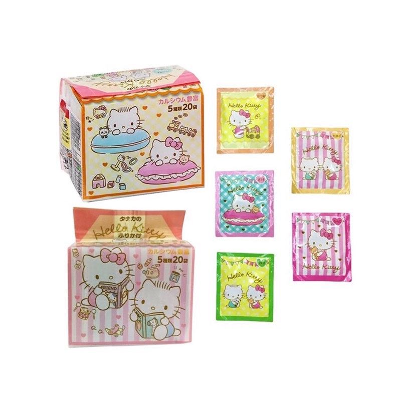Gia vị rắc cơm 20 gói Hello Kitty Nội địa Nhật