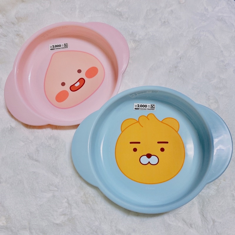 TỔNG HỢP TÔ,KHAY, DĨA, LY NHỰA KAKAO FRIENDS - DAISO HÀN QUỐC