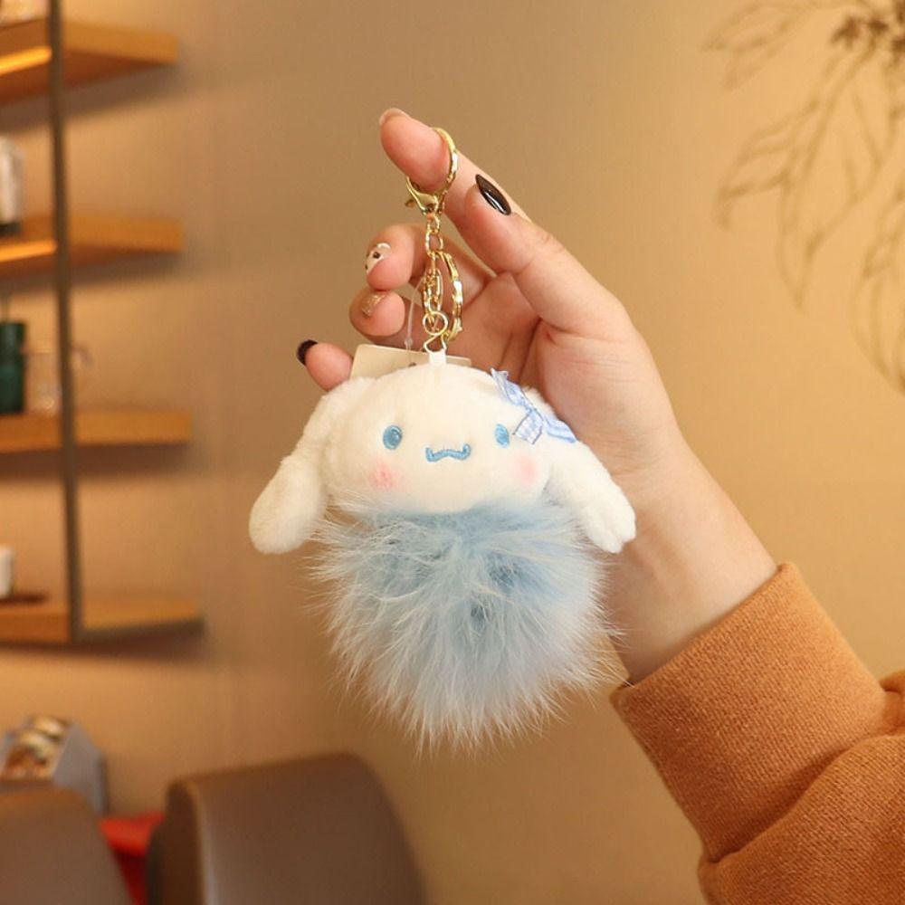 Móc Khóa Hình Búp Bê Nhồi Bông Xinh Xắn