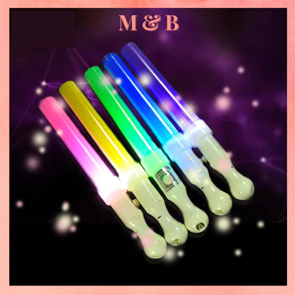 Đèn LED 15 màu lightstick glow, que phát sáng thanh dạng chong chóng dạ quang phát sáng nhiều màu sắc
