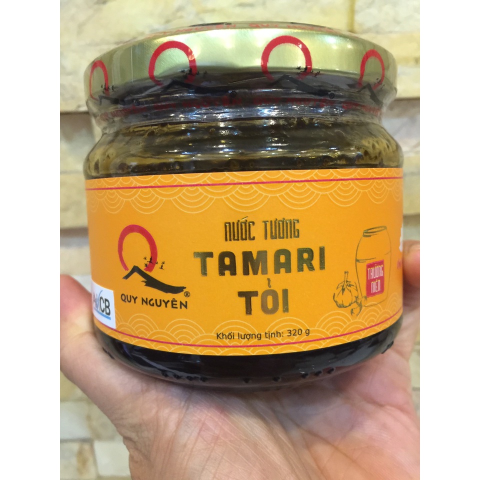 NƯỚC TƯƠNG TAMARI TỎI - QUY NGUYÊN