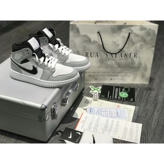 Siêu phẩm giày thể thao sneaker j/d smo/key v3 xám trắng 2022 thấp cổ cao cấp ảnh thật +freeship