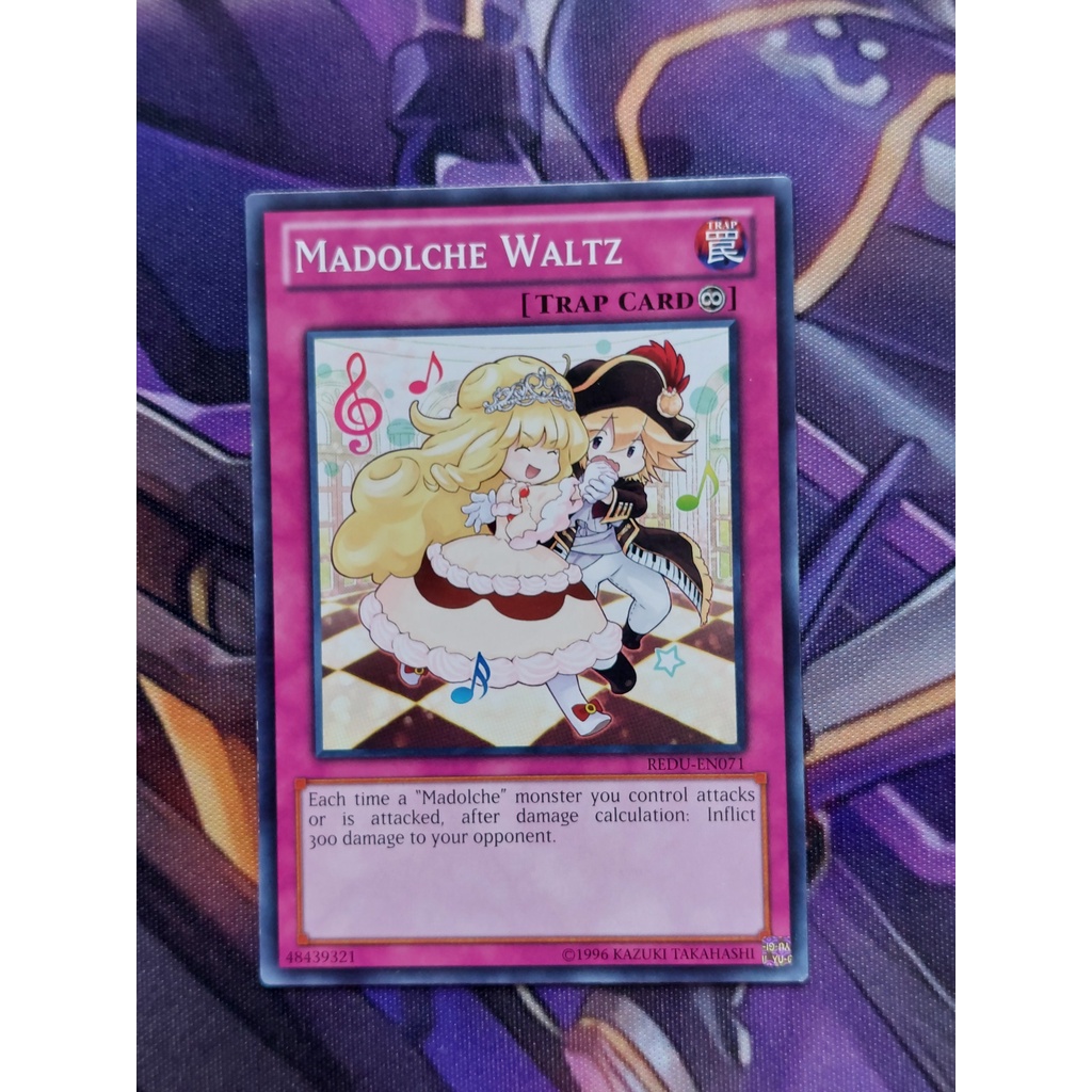 Thẻ Bài Yugioh Mint90 Trap Madolche Waltz - REDU-EN071 - Common