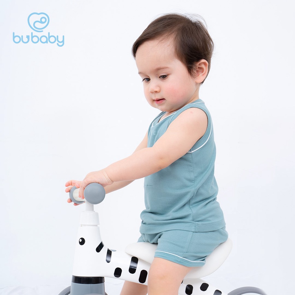 Ba lỗ cho bé trai, bé gái bamboo buganik đủ màu Bubaby Bình Dương